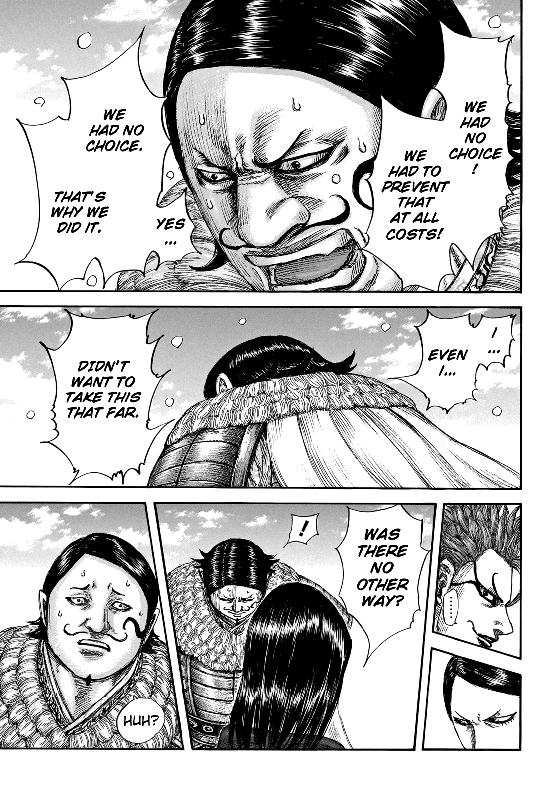 Kingdom manga, chapter 698, page 18 of 20