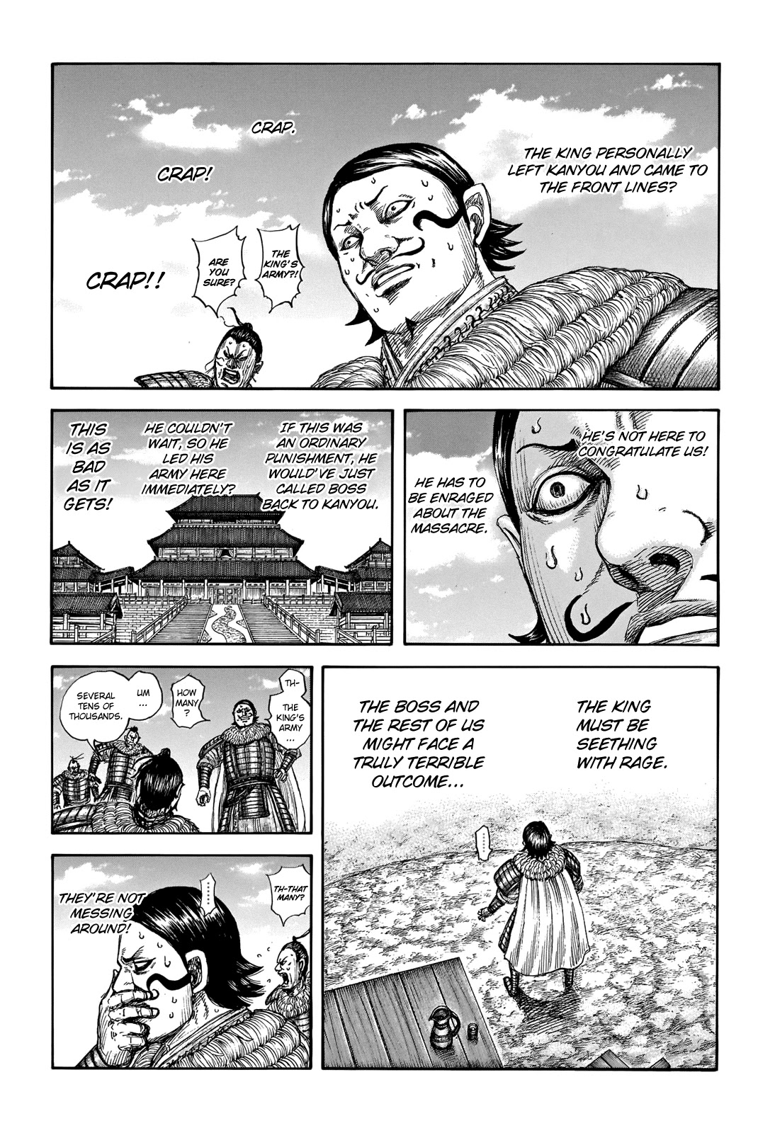 Kingdom manga, chapter 698, page 3 of 20
