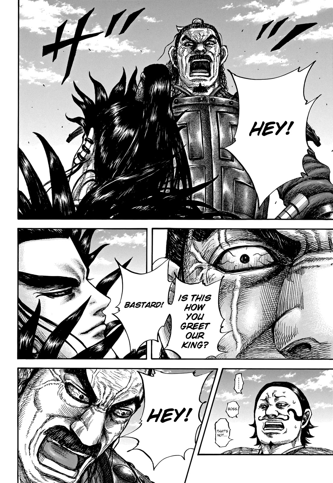 Kingdom manga, chapter 698, page 9 of 20