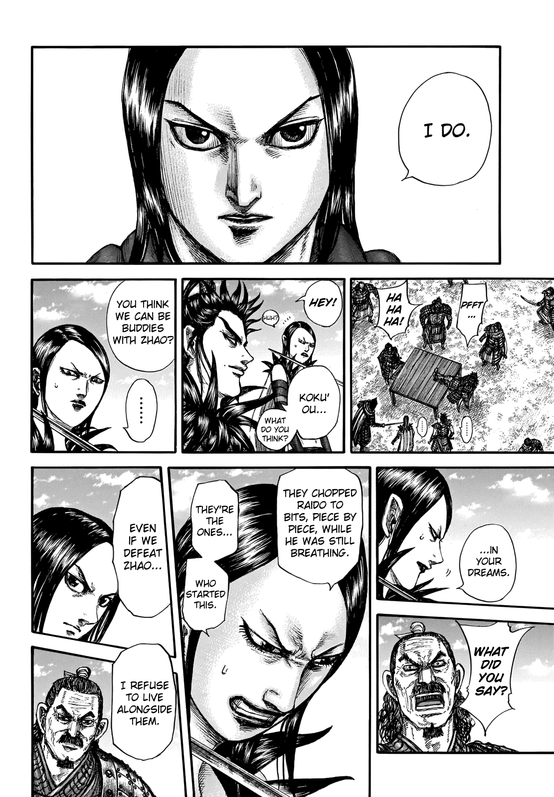 Kingdom Chapter 699 page 10 - Chapter 699: The Number of Decapitated Heads