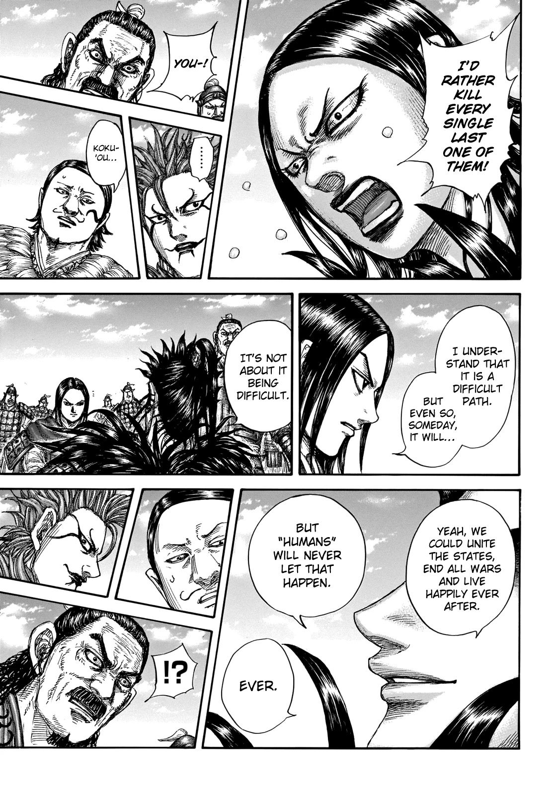 Kingdom Chapter 699 page 11 - Chapter 699: The Number of Decapitated Heads