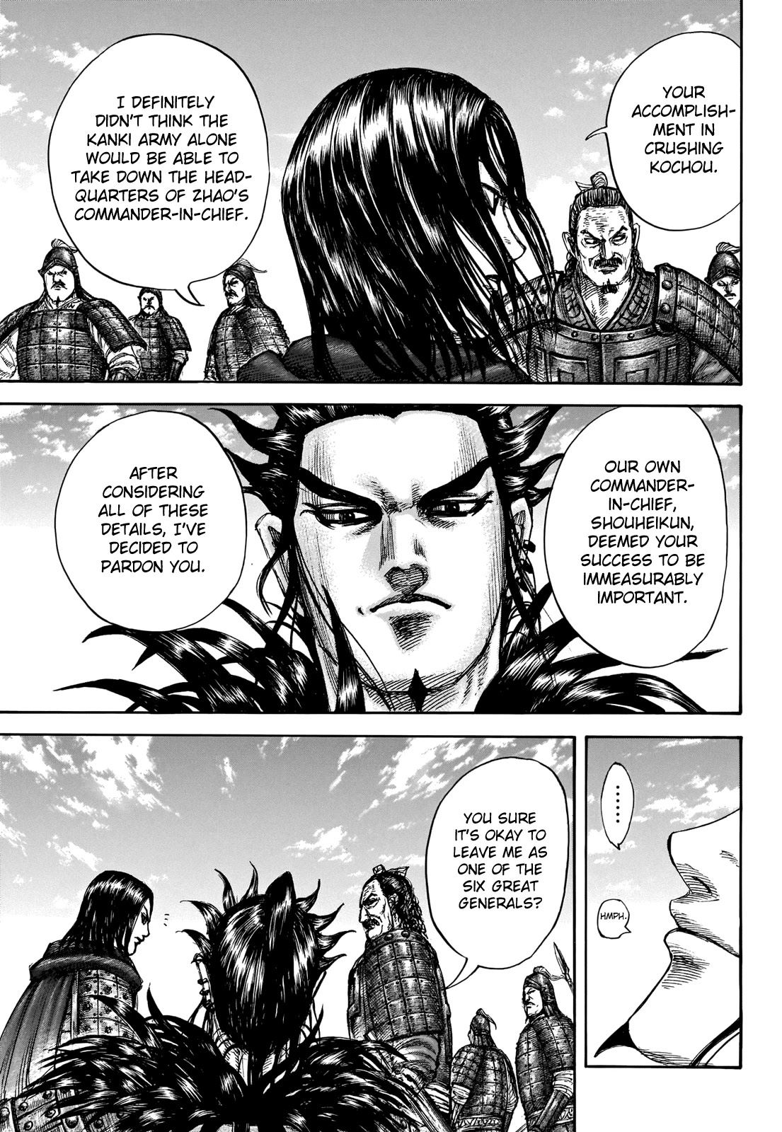 Kingdom Chapter 699 page 17 - Chapter 699: The Number of Decapitated Heads