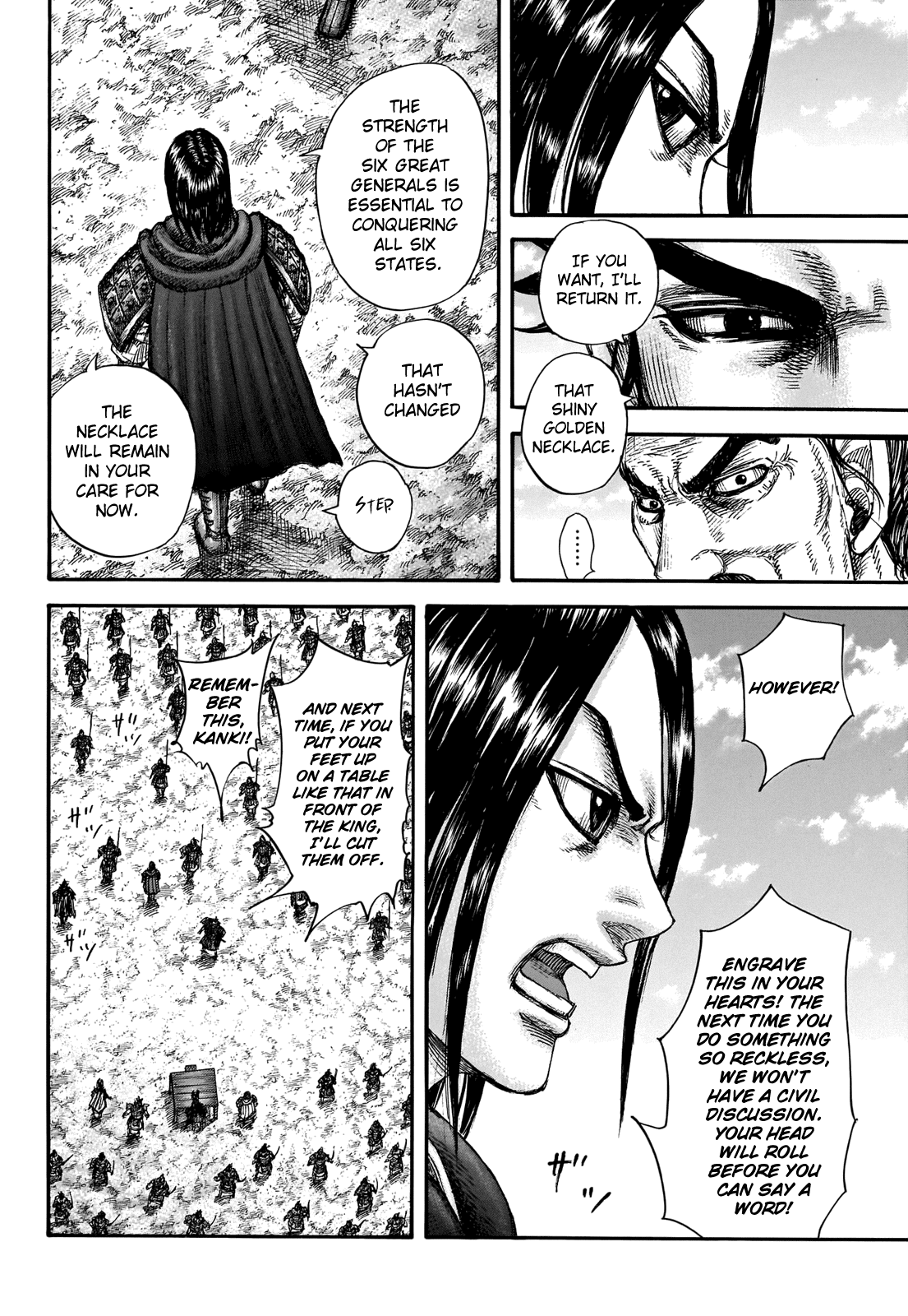 Kingdom Chapter 699 page 18 - Chapter 699: The Number of Decapitated Heads
