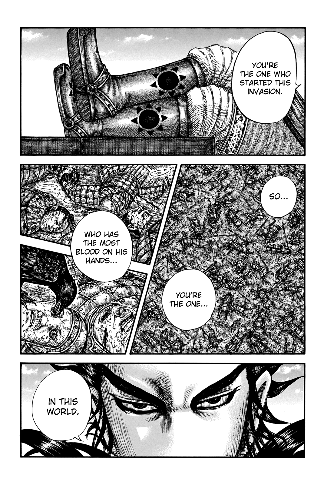 Kingdom Chapter 699 page 3 - Chapter 699: The Number of Decapitated Heads