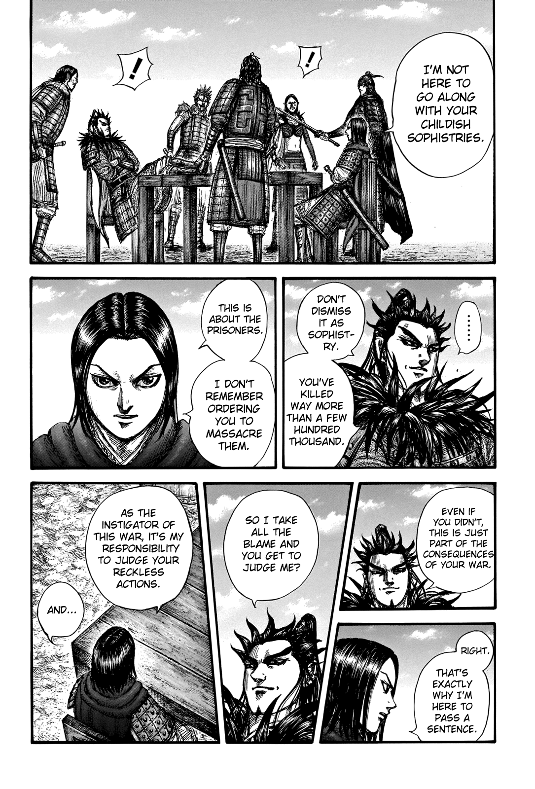 Kingdom Chapter 699 page 6 - Chapter 699: The Number of Decapitated Heads