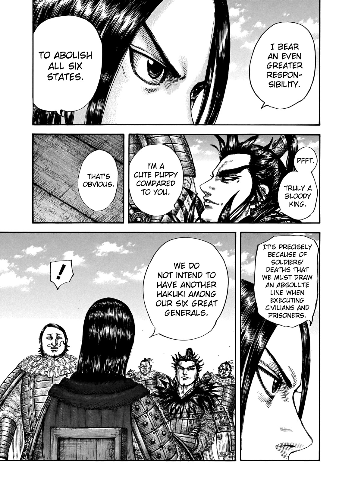 Kingdom Chapter 699 page 7 - Chapter 699: The Number of Decapitated Heads