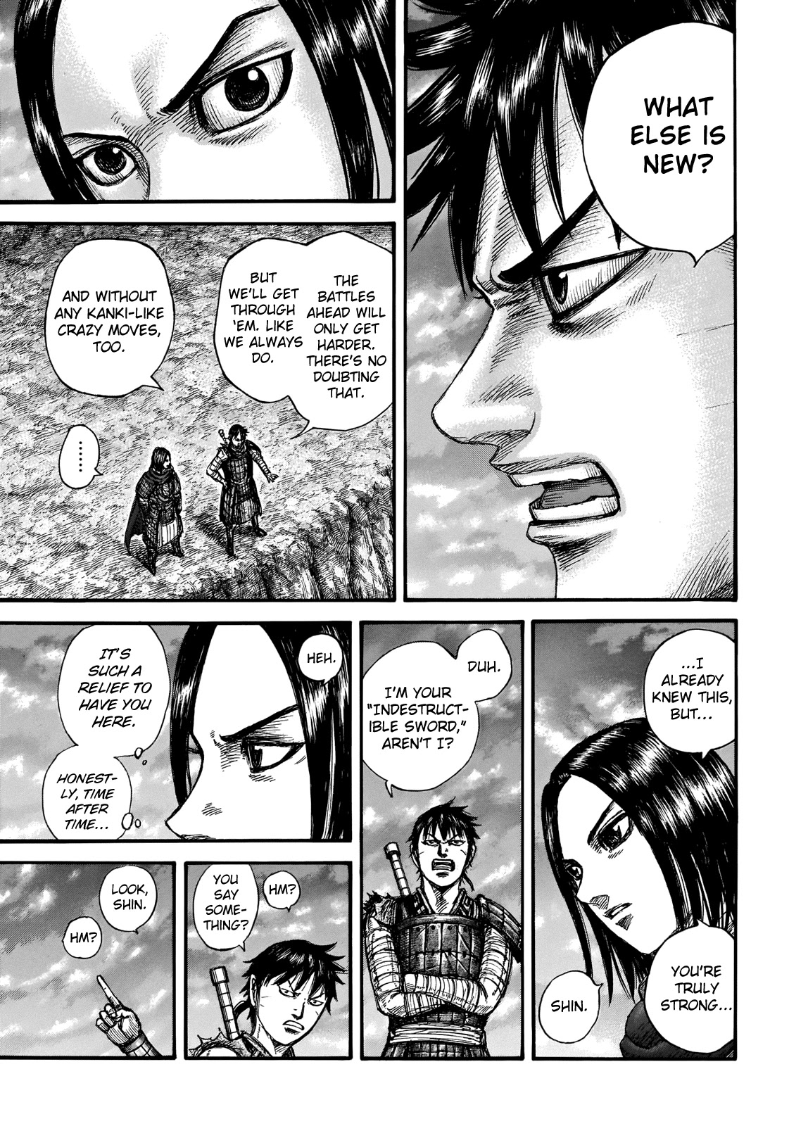 Kingdom Chapter 700 page 10 - Chapter 700: The Tension After the Battle
