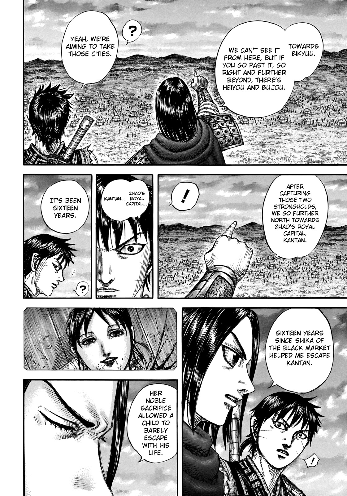 Kingdom Chapter 700 page 11 - Chapter 700: The Tension After the Battle