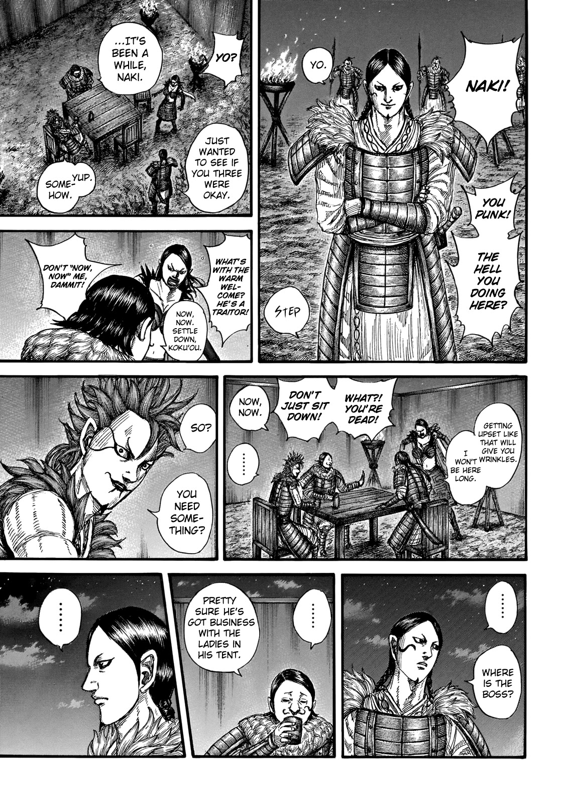 Kingdom Chapter 700 page 16 - Chapter 700: The Tension After the Battle