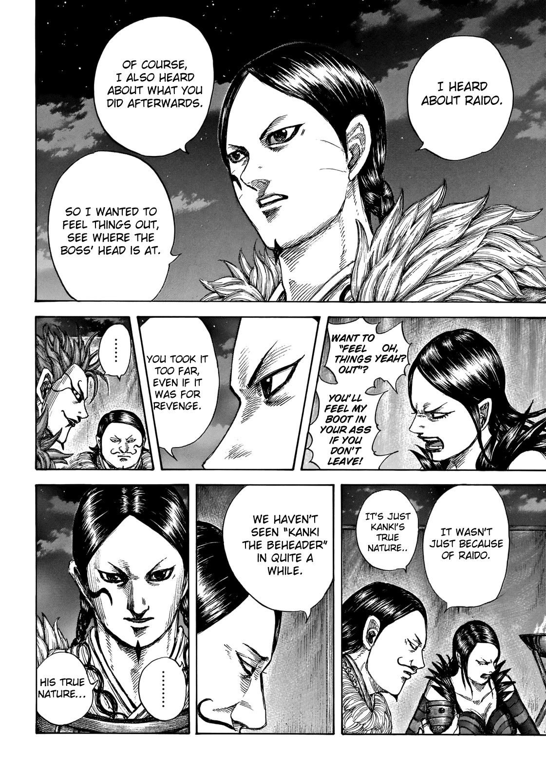 Kingdom Chapter 700 page 17 - Chapter 700: The Tension After the Battle