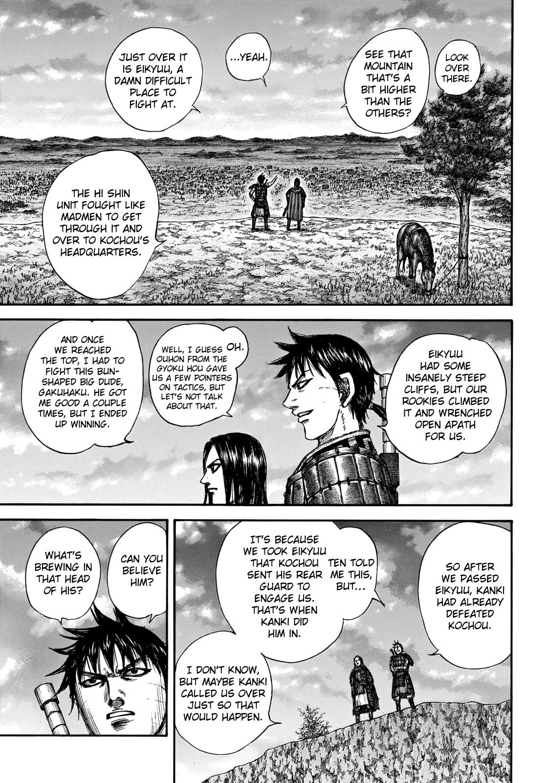 Kingdom Chapter 700 page 6 - Chapter 700: The Tension After the Battle