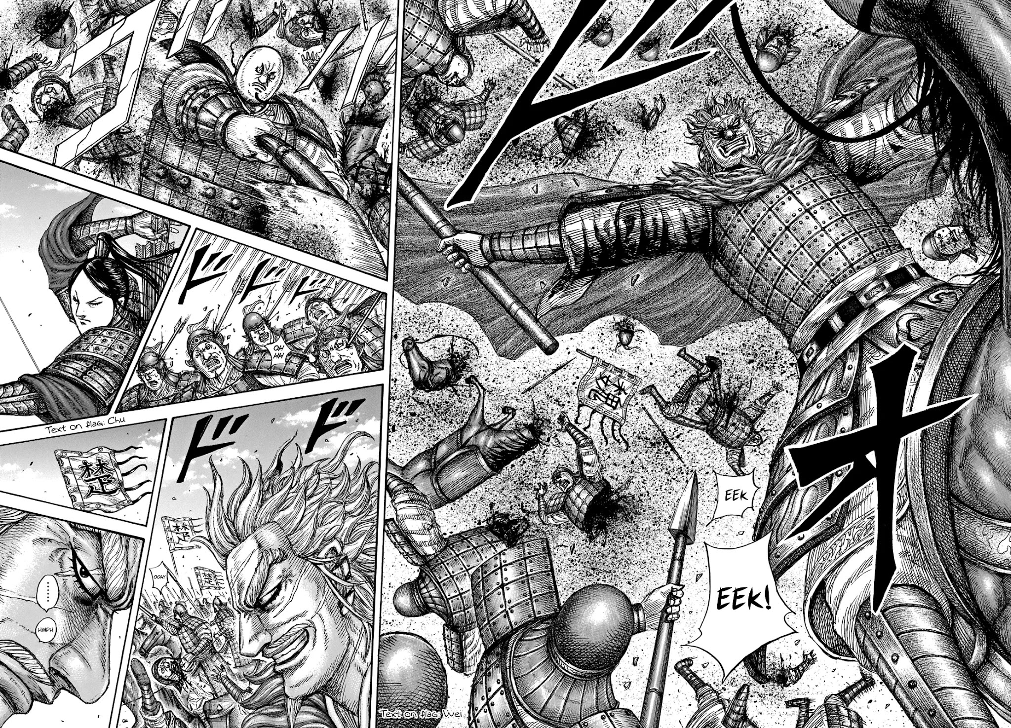 Kingdom manga, chapter 701, page 10 of 20