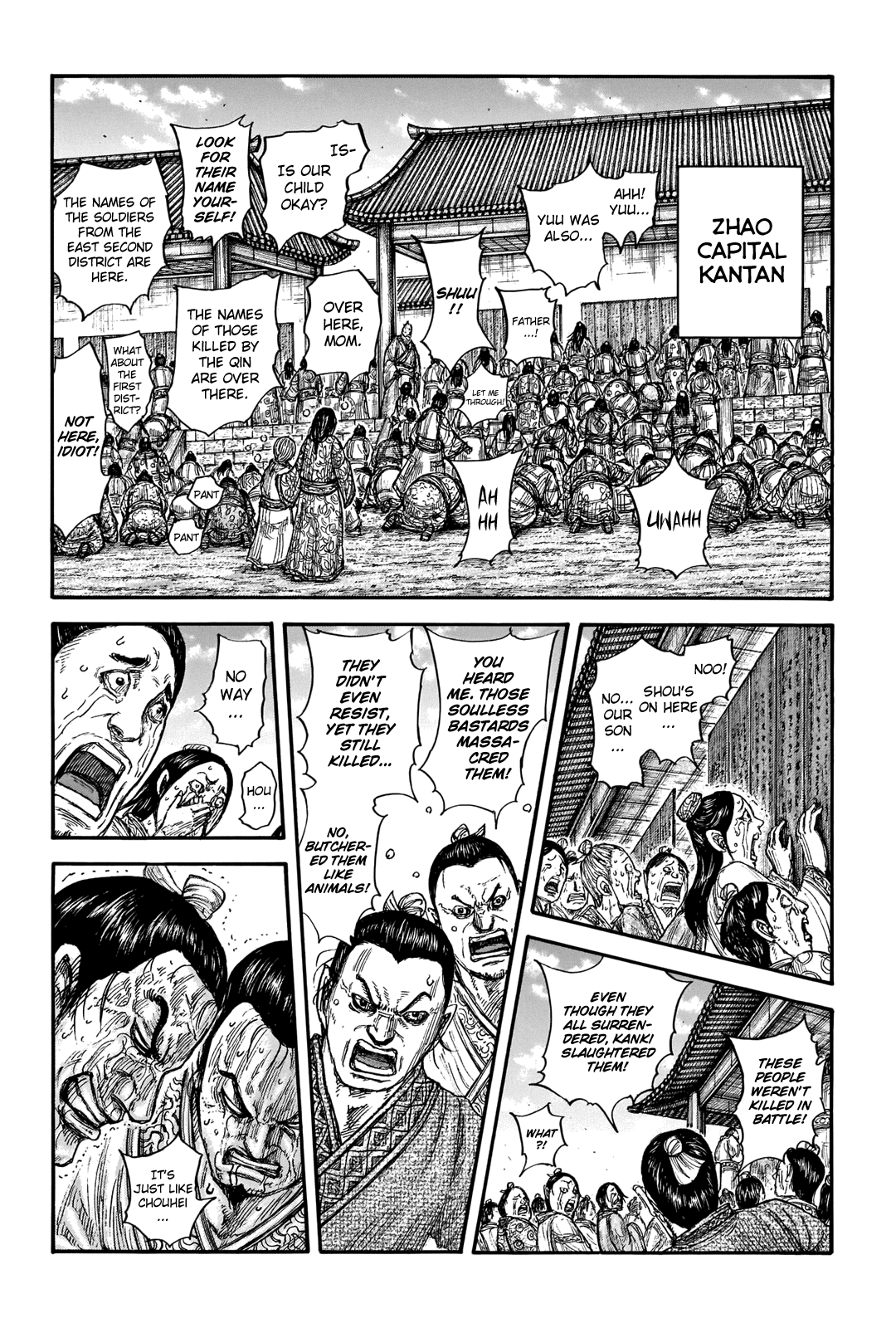 Kingdom manga, chapter 701, page 4 of 20