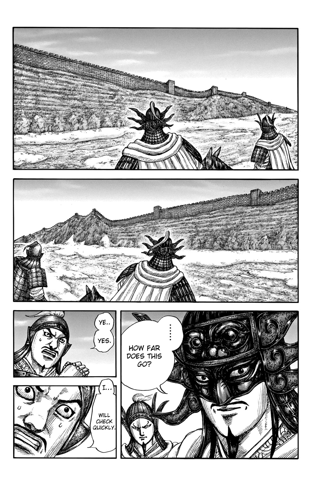 Kingdom manga, chapter 702, page 16 of 20
