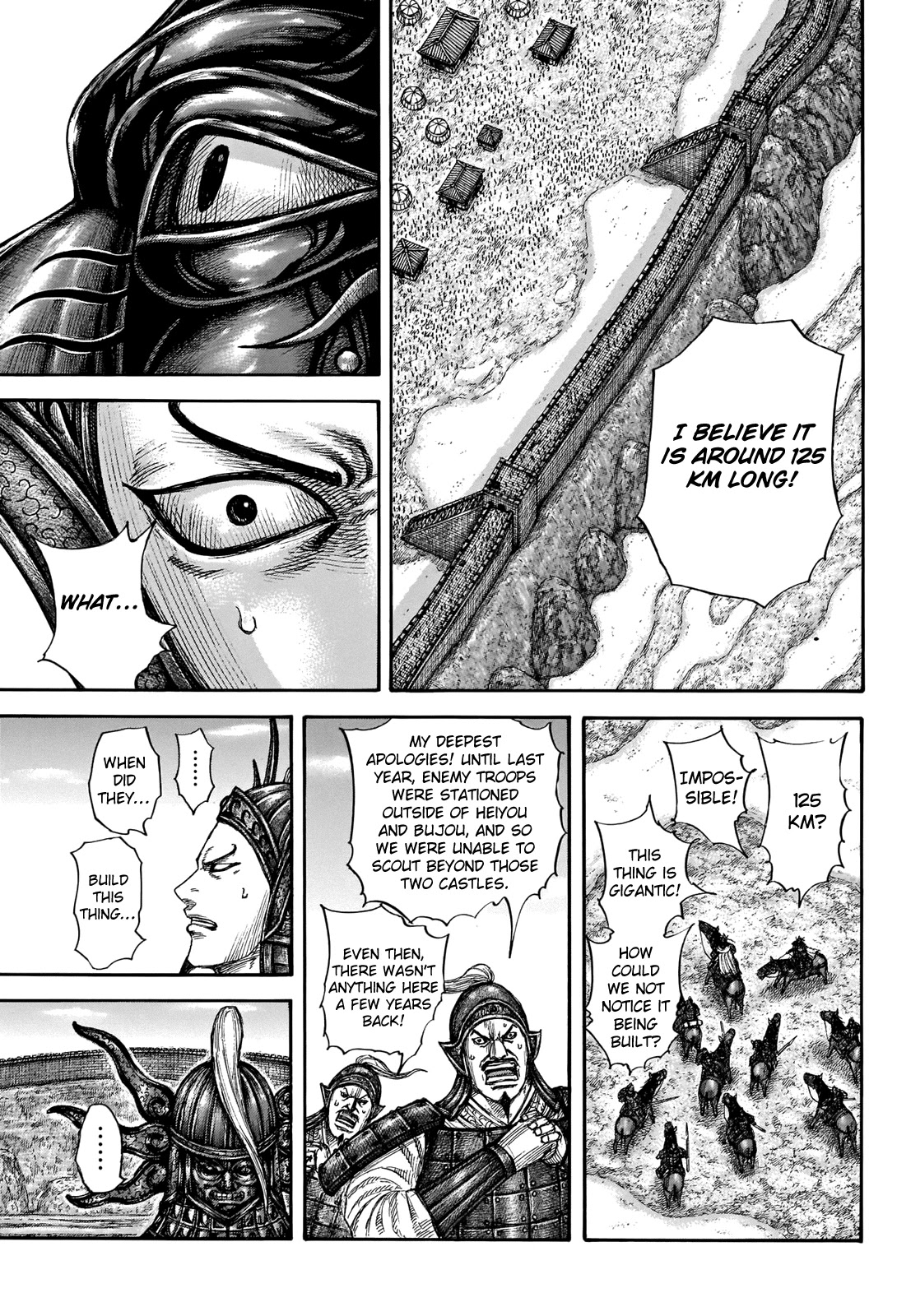 Kingdom manga, chapter 702, page 17 of 20