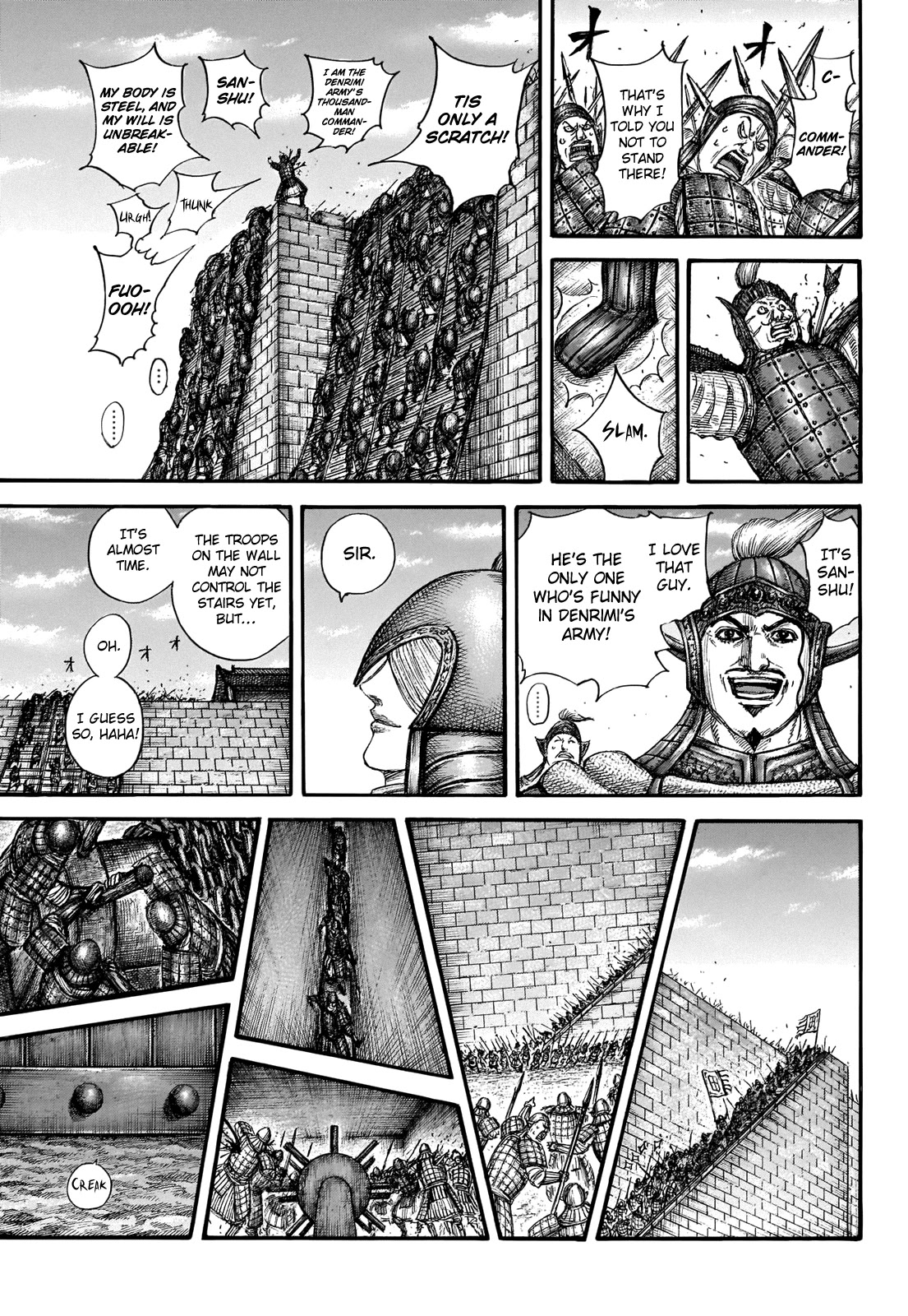 Kingdom manga, chapter 703, page 15 of 21
