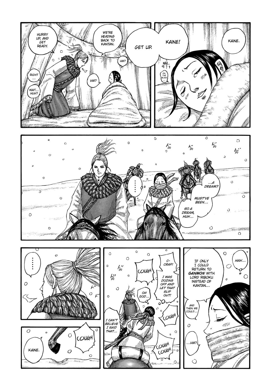 Kingdom Chapter 704 page 5 - Chapter 704: Heading North