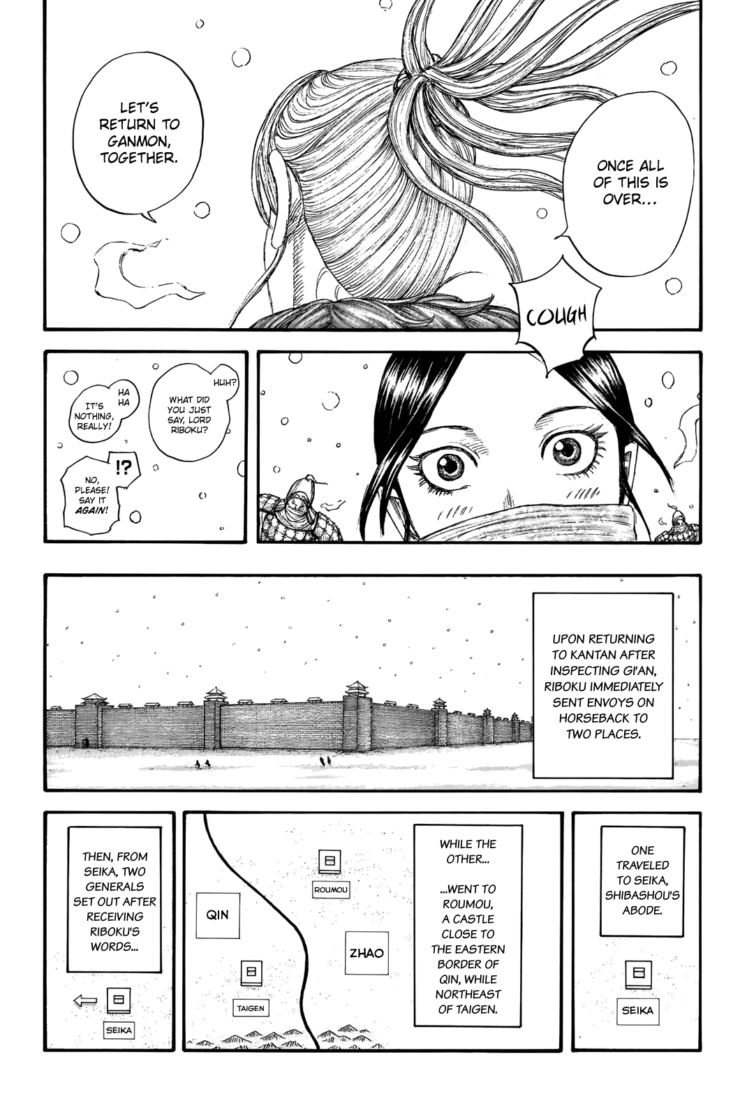 Kingdom Chapter 704 page 6 - Chapter 704: Heading North