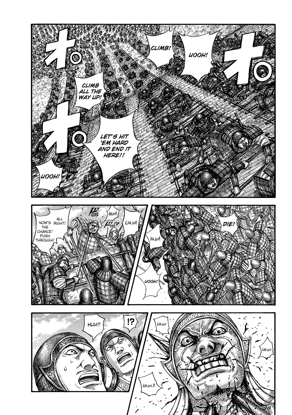 Kingdom manga, chapter 705, page 11 of 20