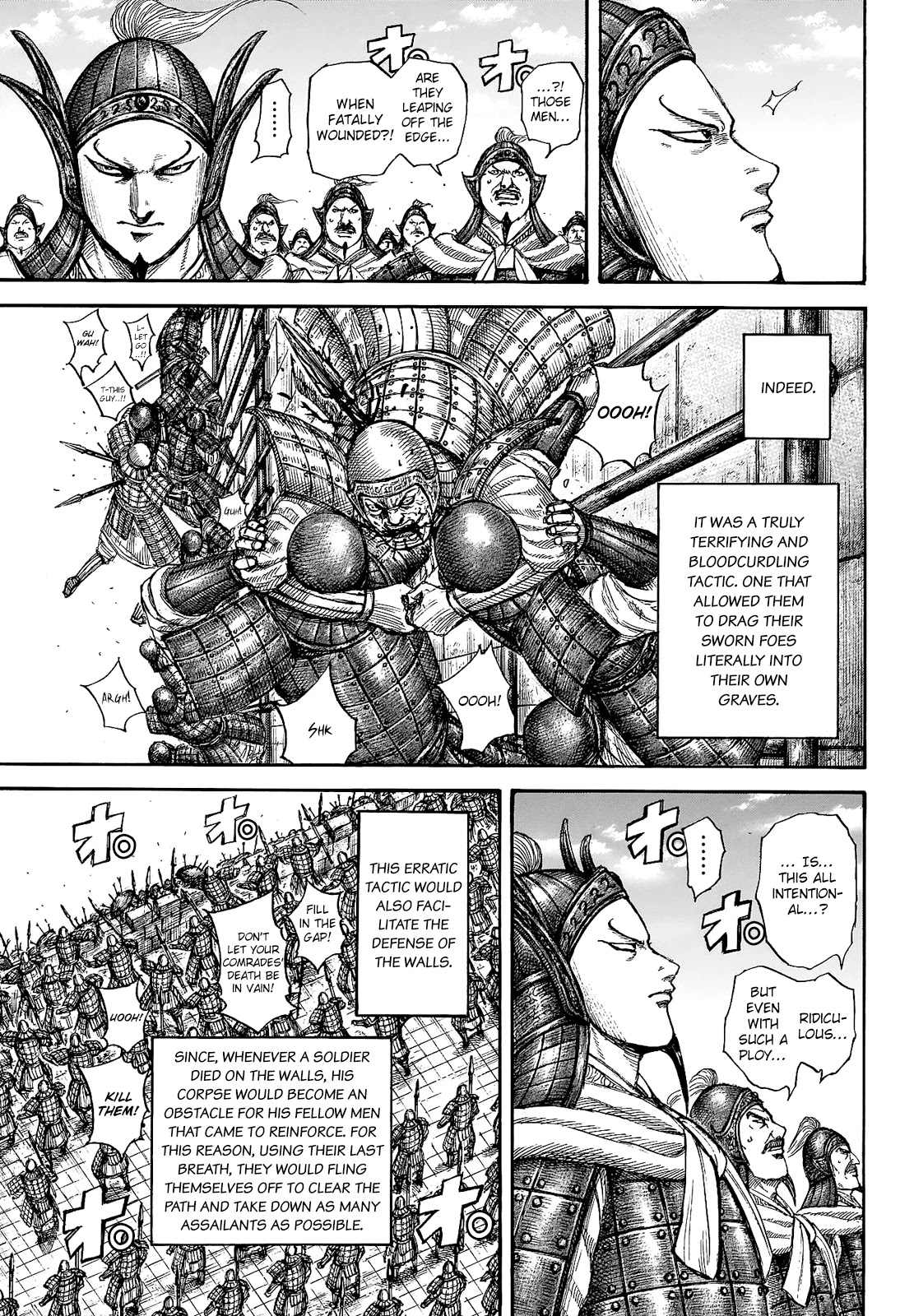 Kingdom manga, chapter 705, page 13 of 20