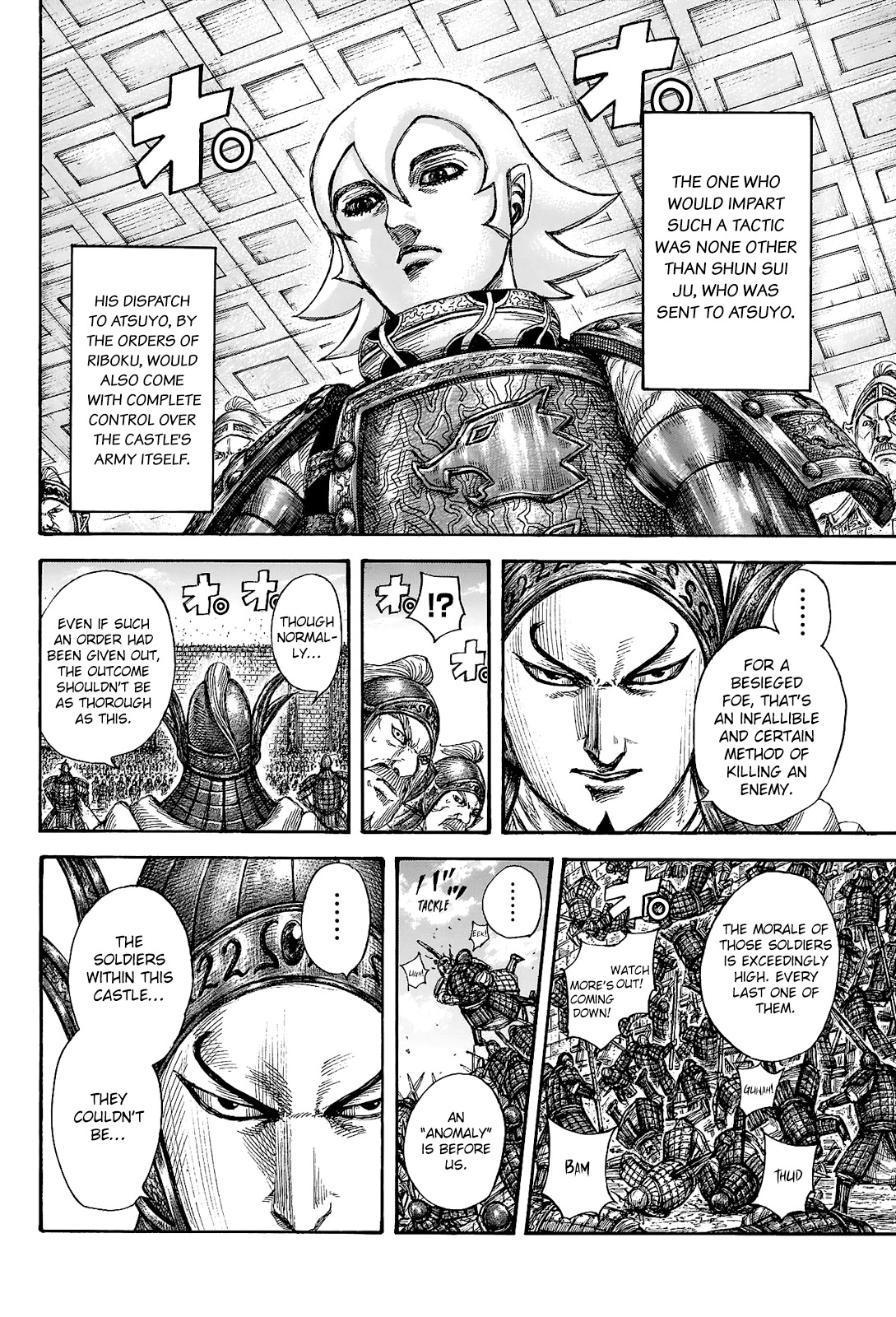 Kingdom manga, chapter 705, page 14 of 20