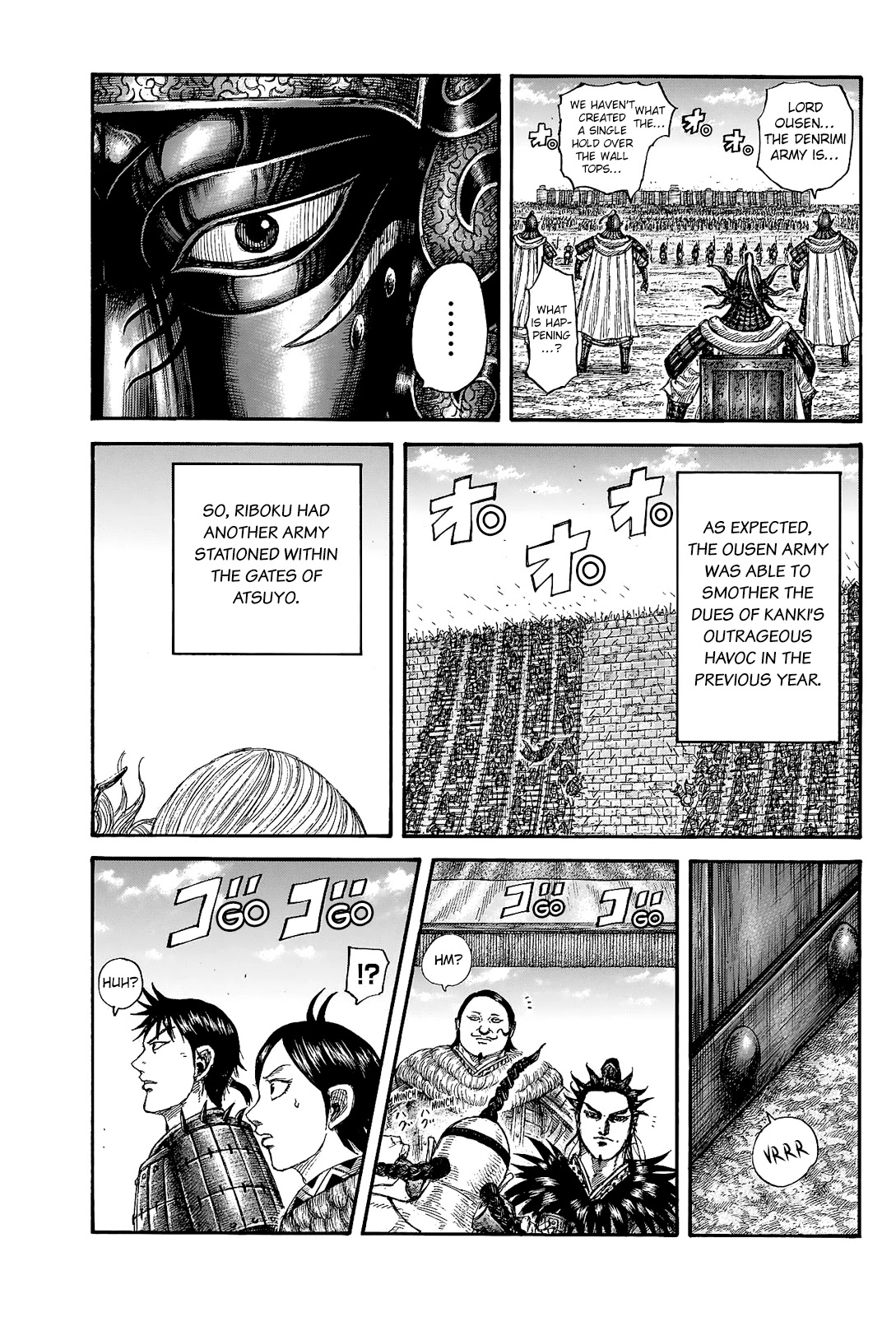 Kingdom manga, chapter 705, page 17 of 20