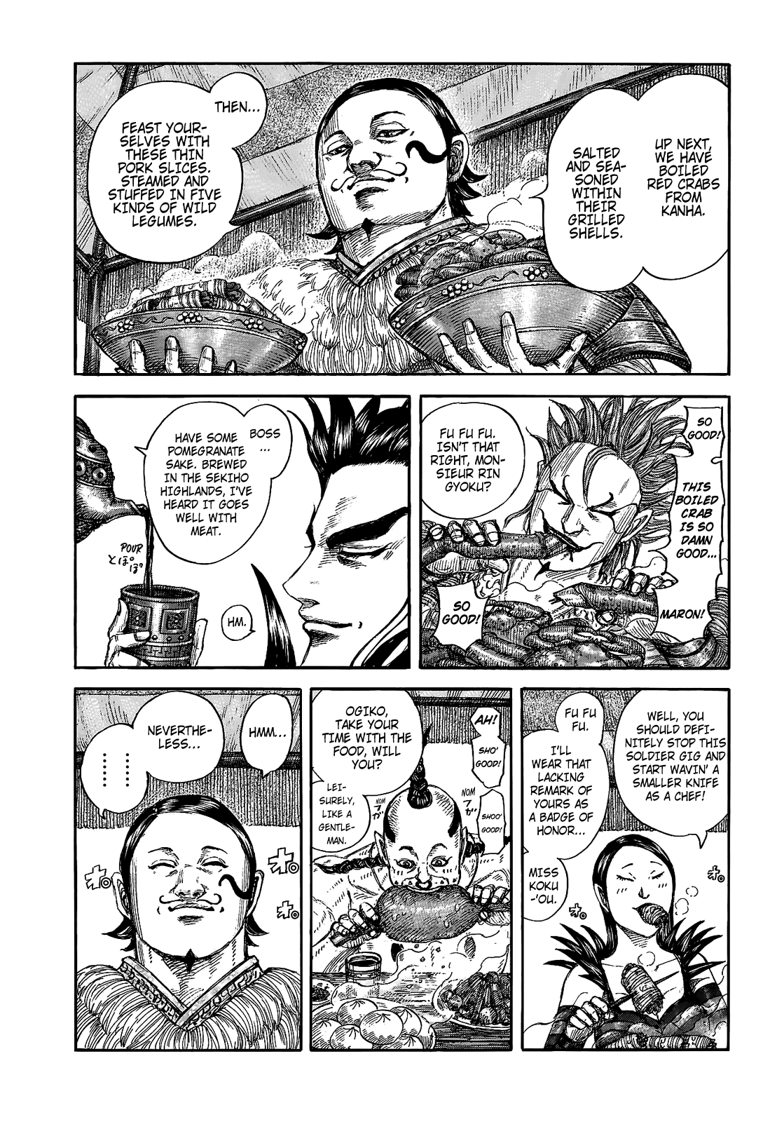 Kingdom manga, chapter 705, page 4 of 20