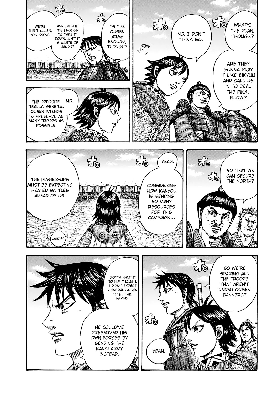 Kingdom manga, chapter 705, page 7 of 20