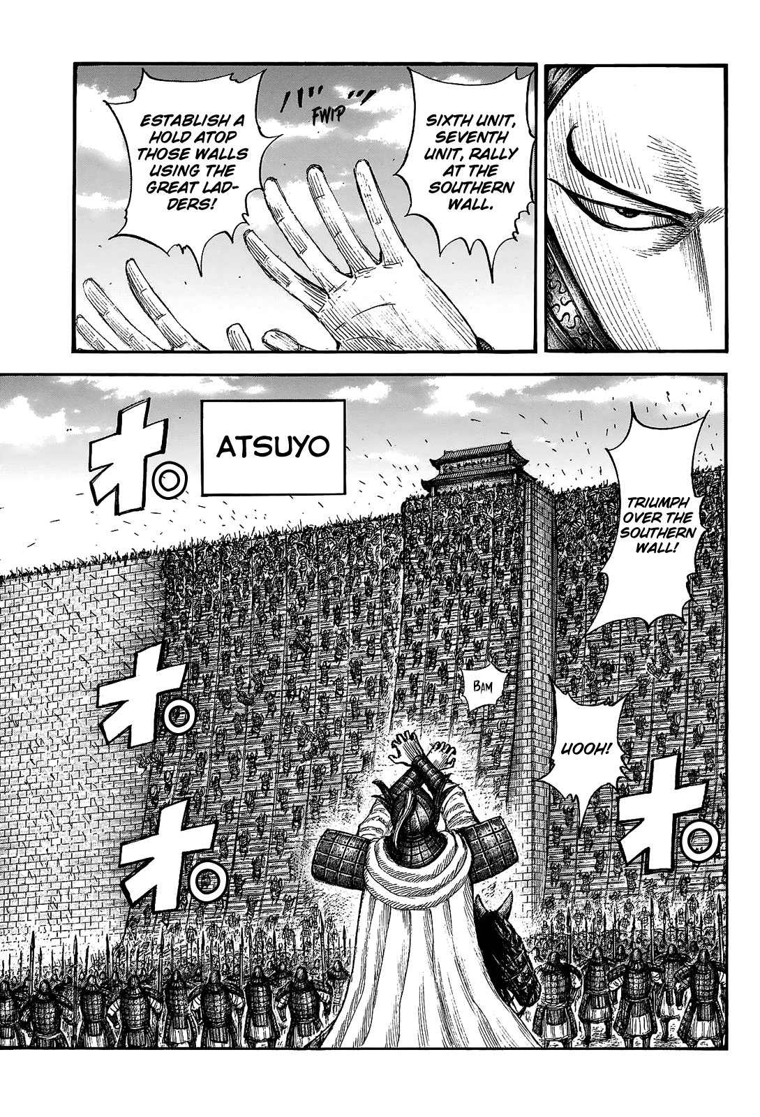 Kingdom manga, chapter 705, page 9 of 20