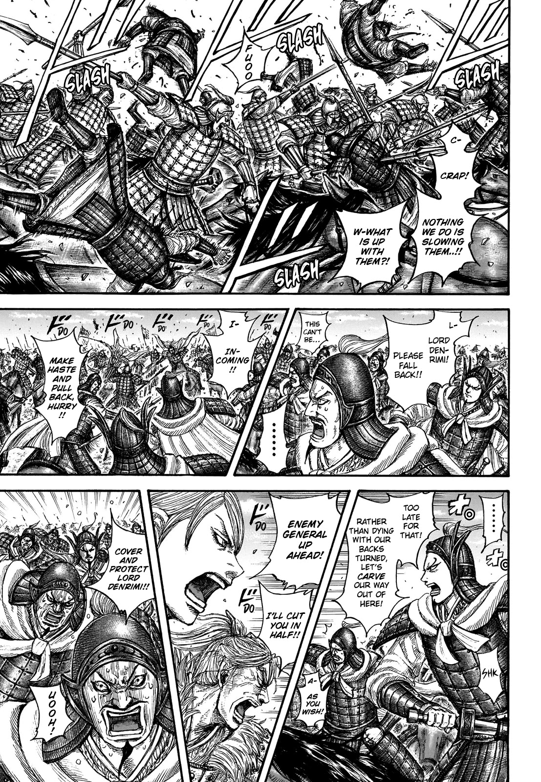 Kingdom Chapter 706 page 10 - Chapter 706: The Kochou Army's Spirit