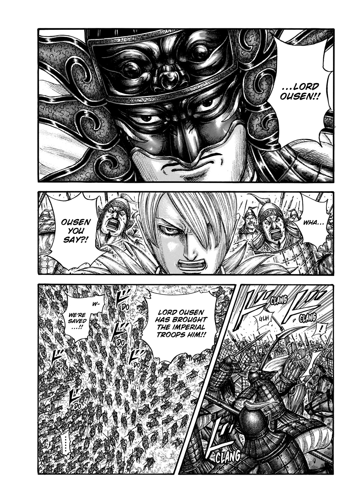 Kingdom Chapter 706 page 12 - Chapter 706: The Kochou Army's Spirit