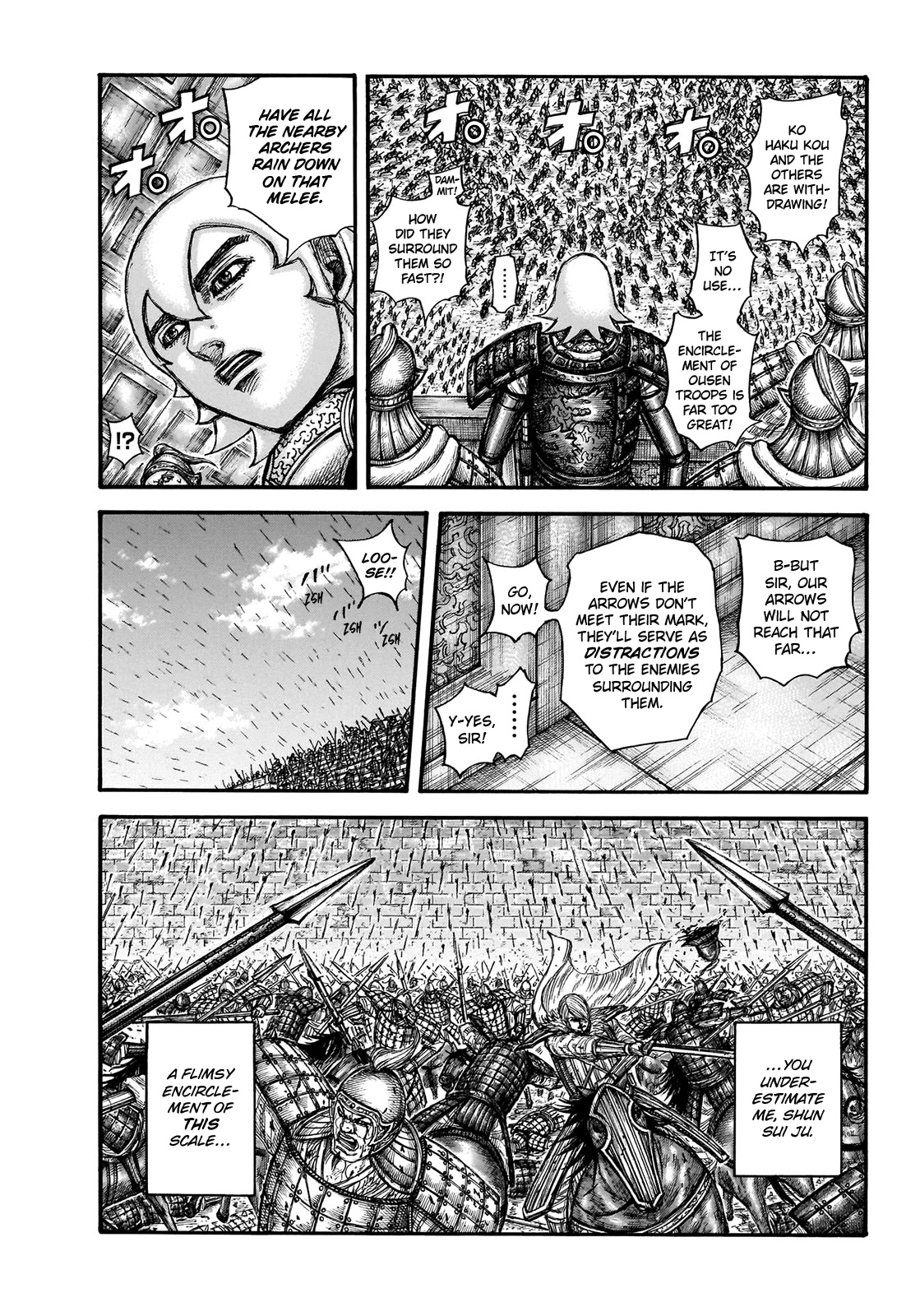 Kingdom Chapter 706 page 18 - Chapter 706: The Kochou Army's Spirit