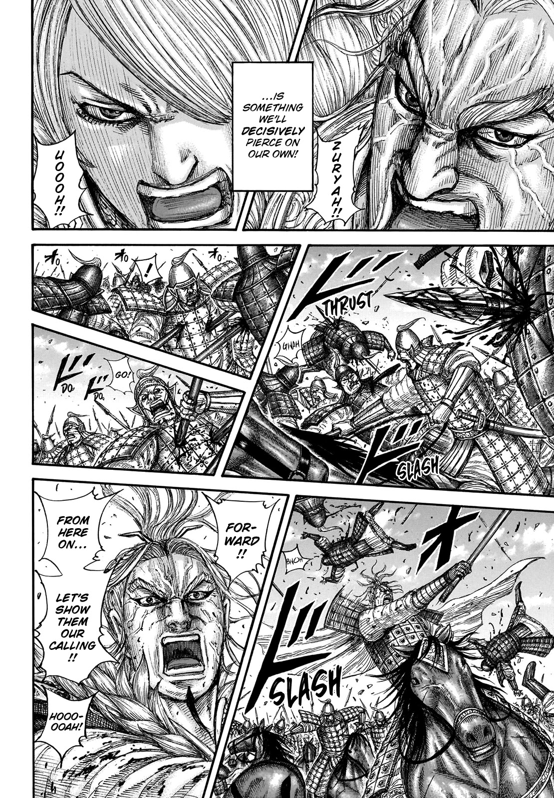 Kingdom Chapter 706 page 19 - Chapter 706: The Kochou Army's Spirit