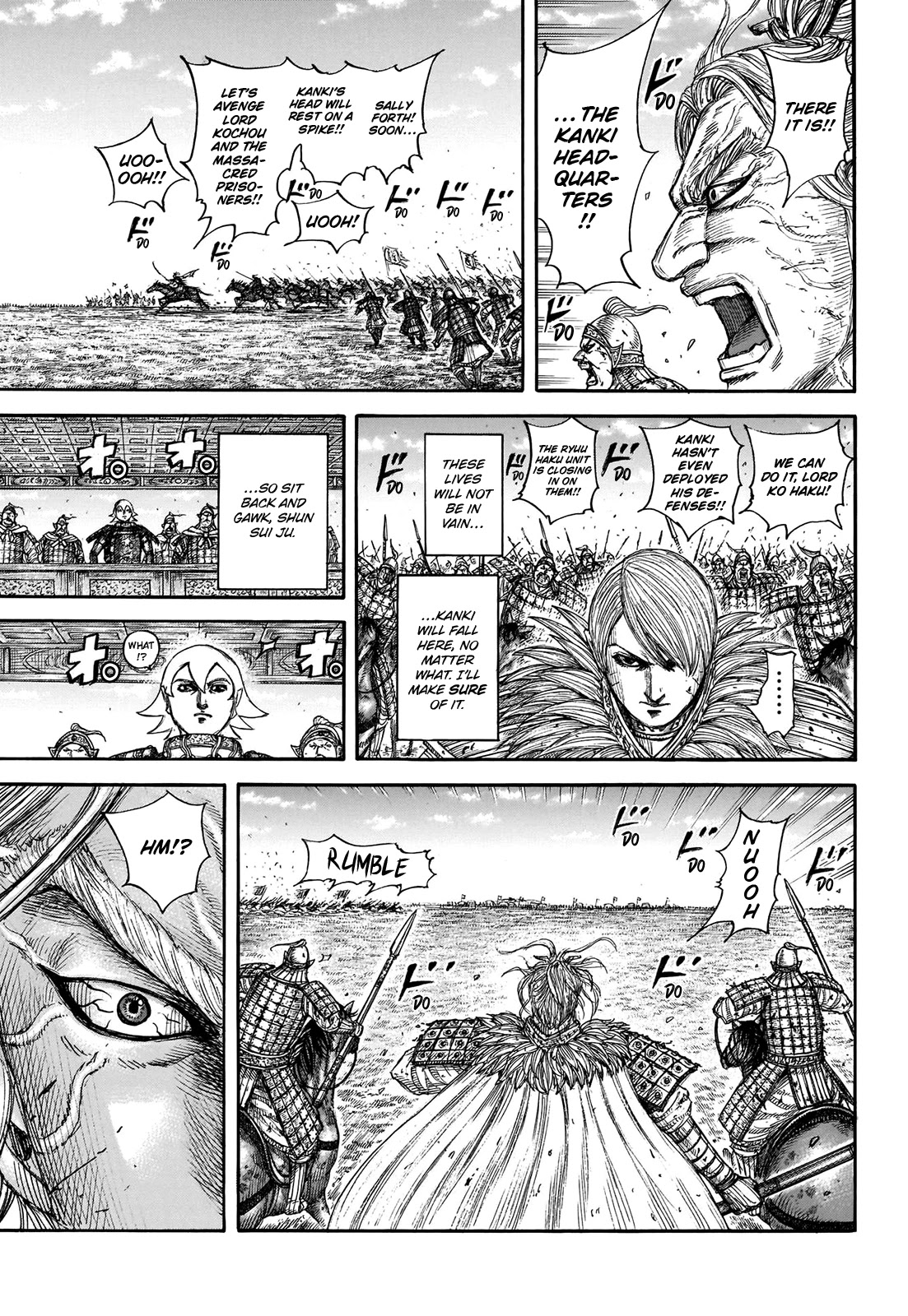 Kingdom Chapter 706 page 22 - Chapter 706: The Kochou Army's Spirit