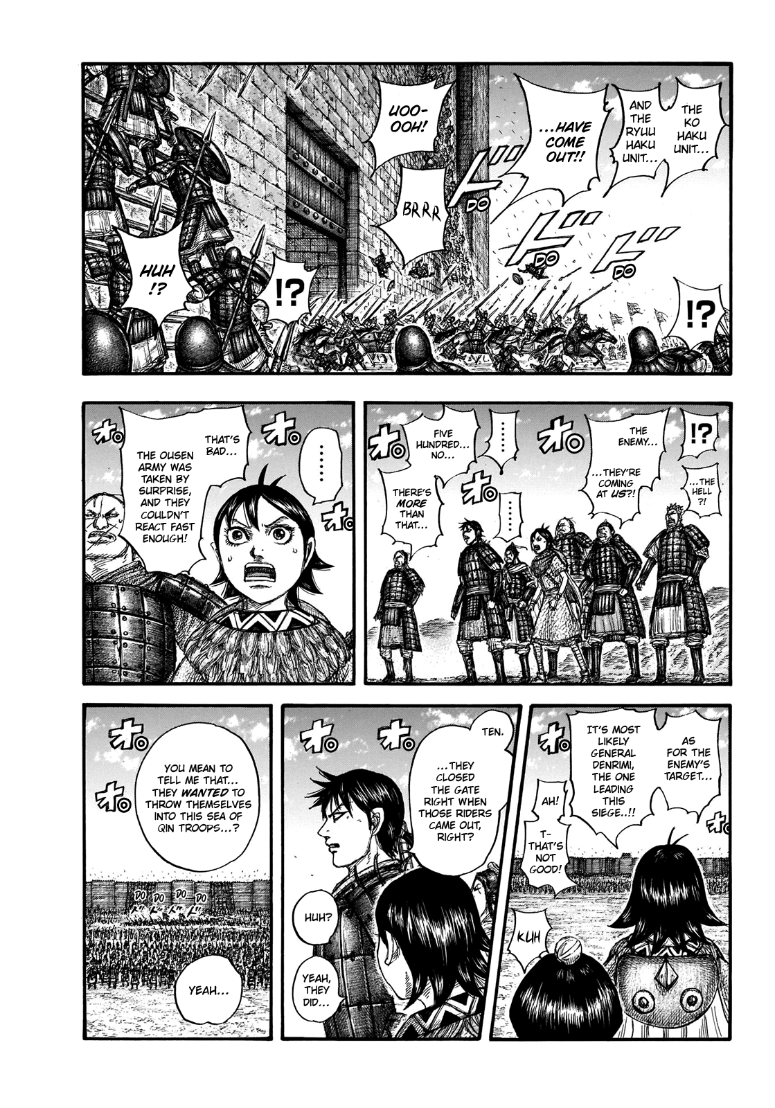 Kingdom Chapter 706 page 8 - Chapter 706: The Kochou Army's Spirit