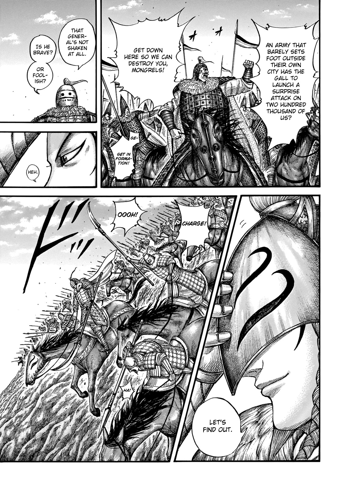 Kingdom manga, chapter 710, page 10 of 20