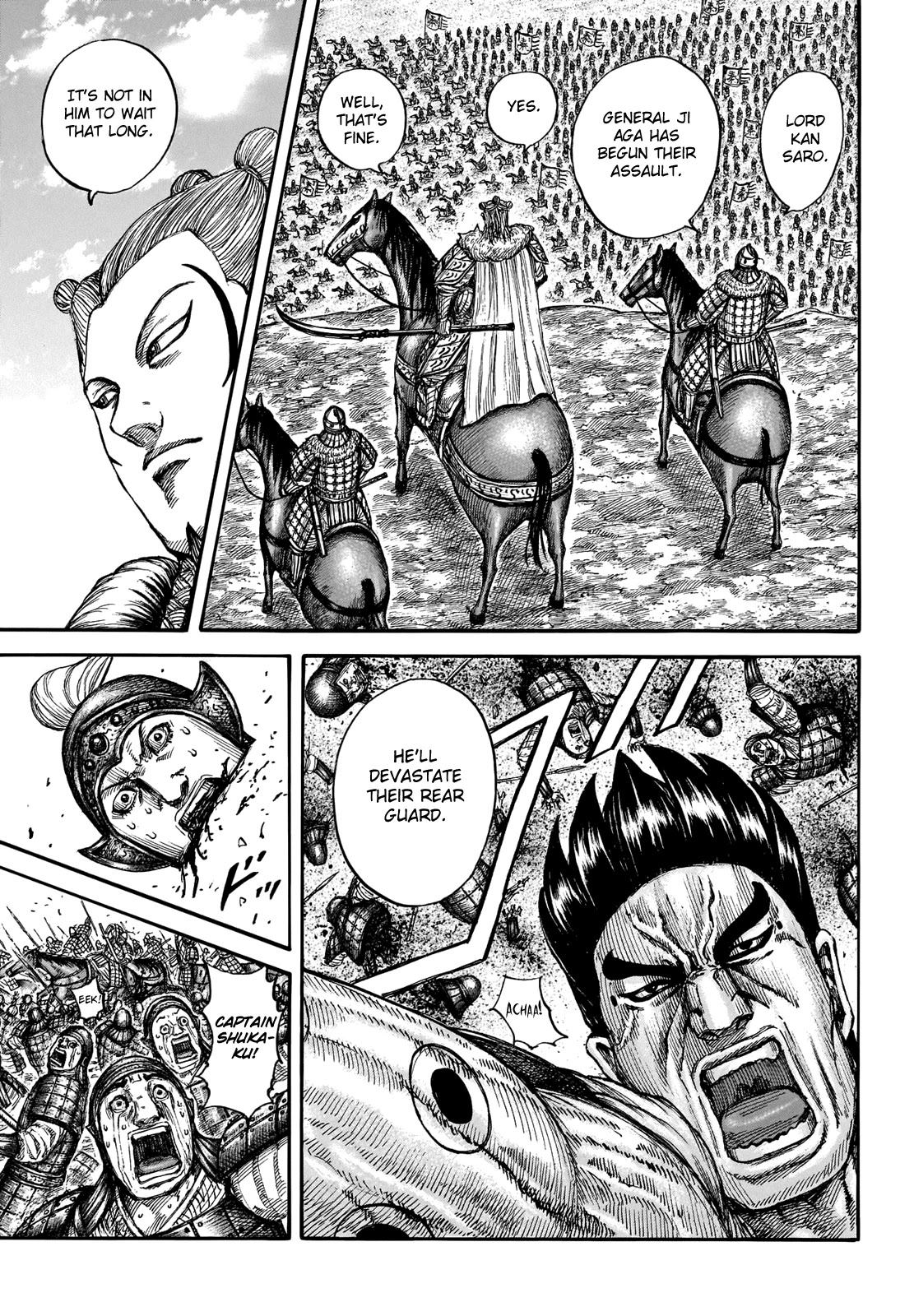 Kingdom manga, chapter 710, page 8 of 20