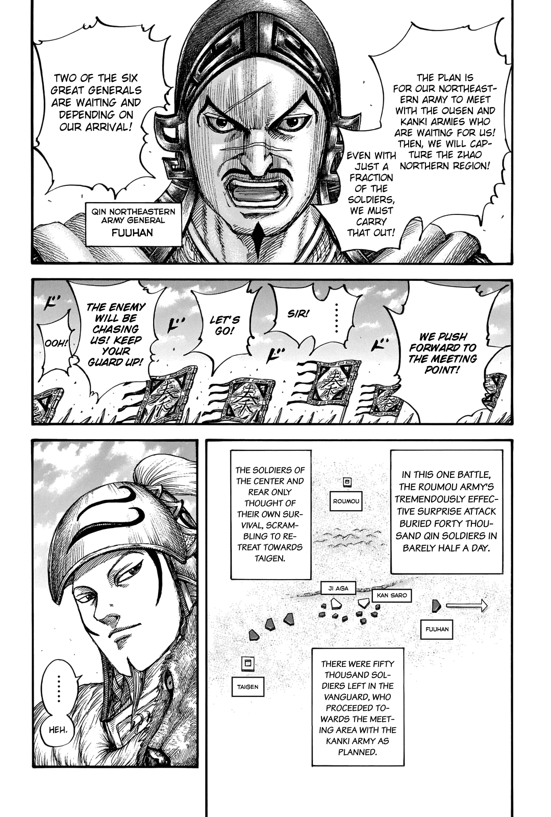 Kingdom manga, chapter 711, page 10 of 21