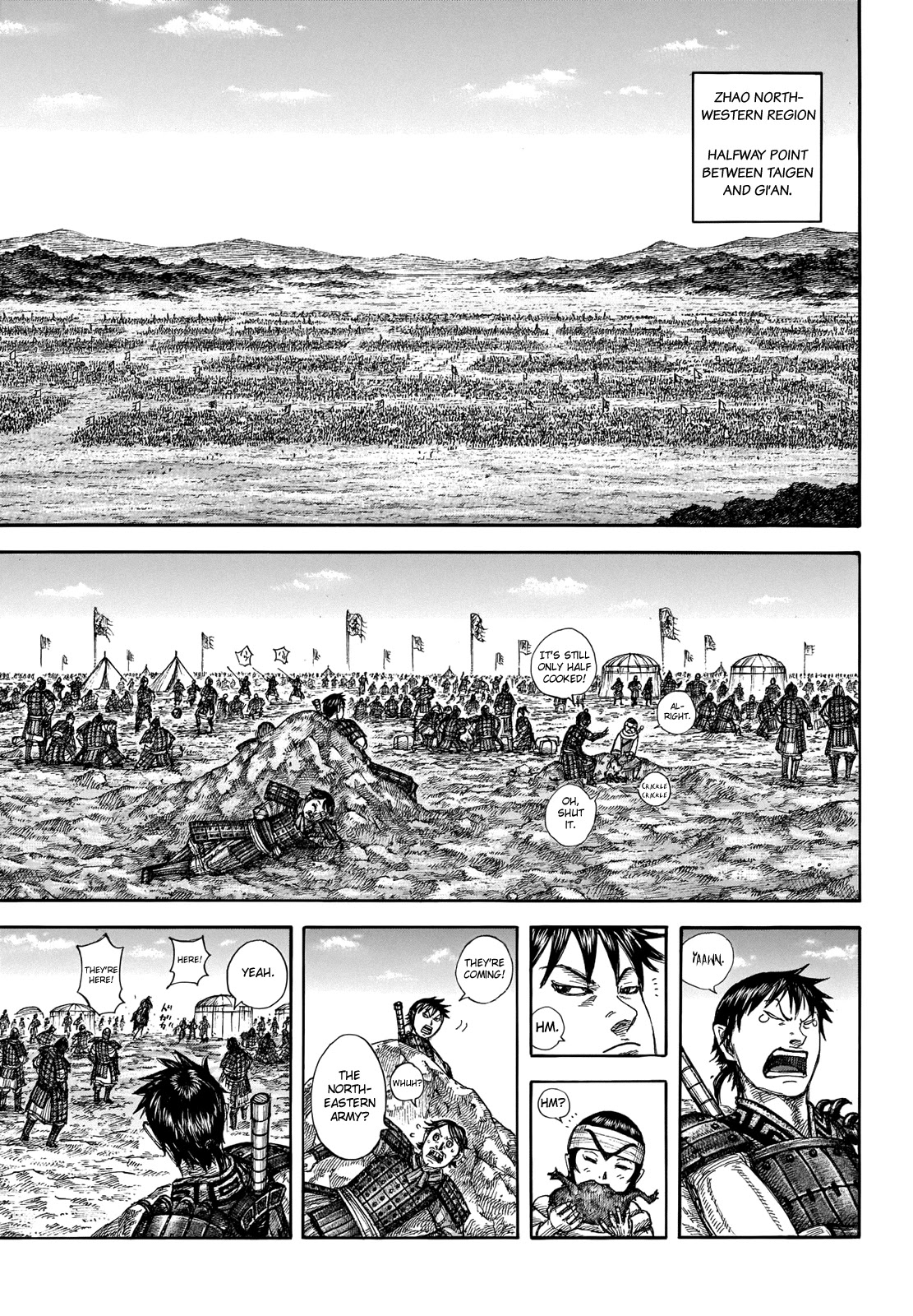 Kingdom manga, chapter 711, page 11 of 21