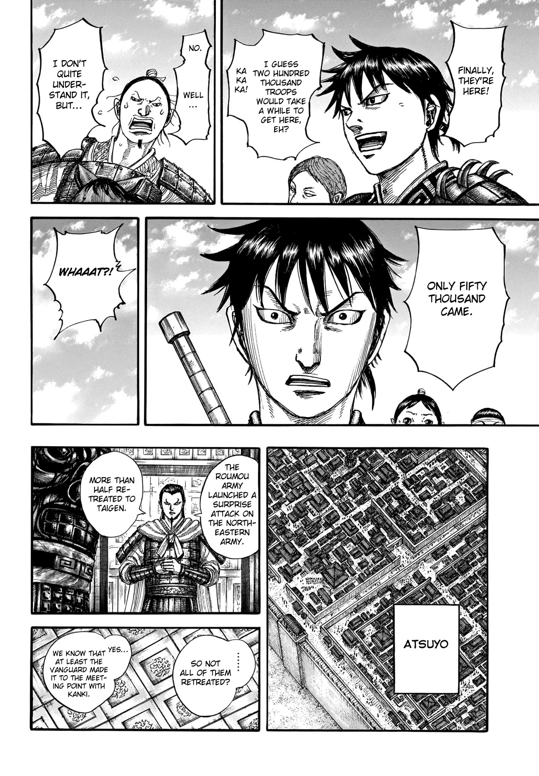Kingdom manga, chapter 711, page 12 of 21