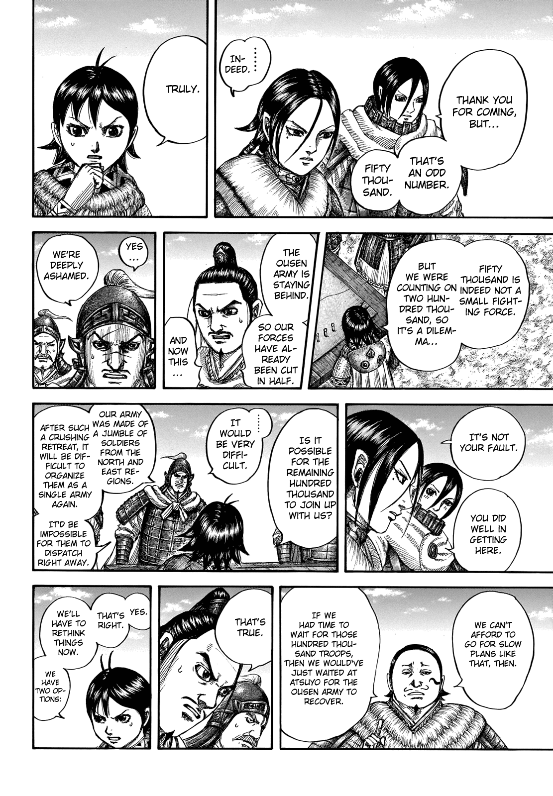 Kingdom manga, chapter 711, page 14 of 21