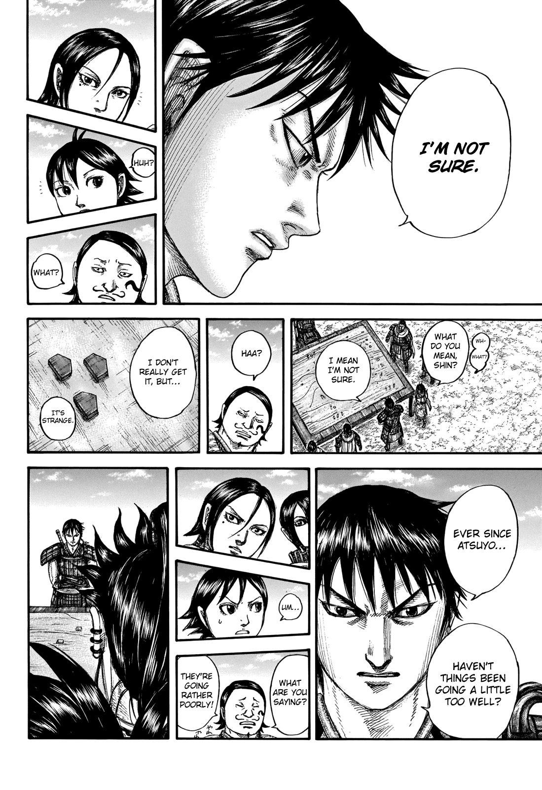 Kingdom manga, chapter 711, page 18 of 21