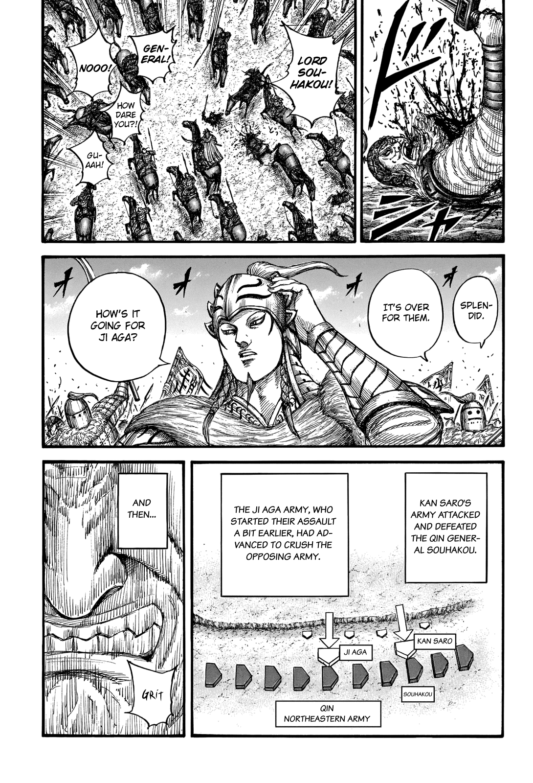 Kingdom manga, chapter 711, page 5 of 21