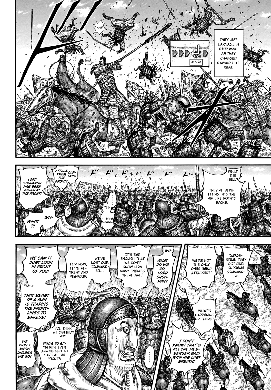 Kingdom manga, chapter 711, page 6 of 21