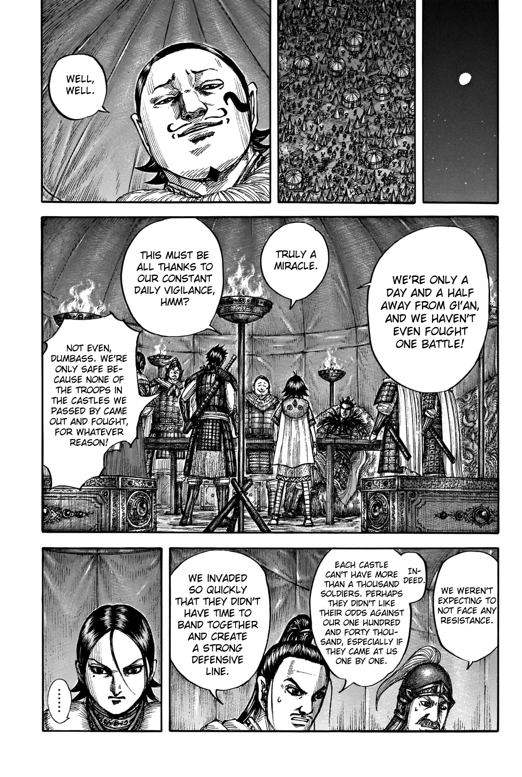 Kingdom manga, chapter 712, page 13 of 21