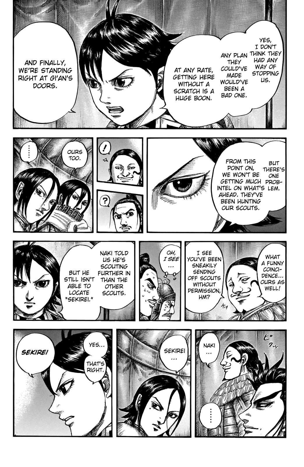 Kingdom manga, chapter 712, page 14 of 21