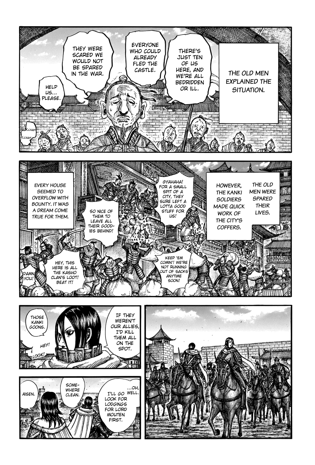 Kingdom Chapter 713 page 10 - Chapter 713: The Night Before the Decisive Battle