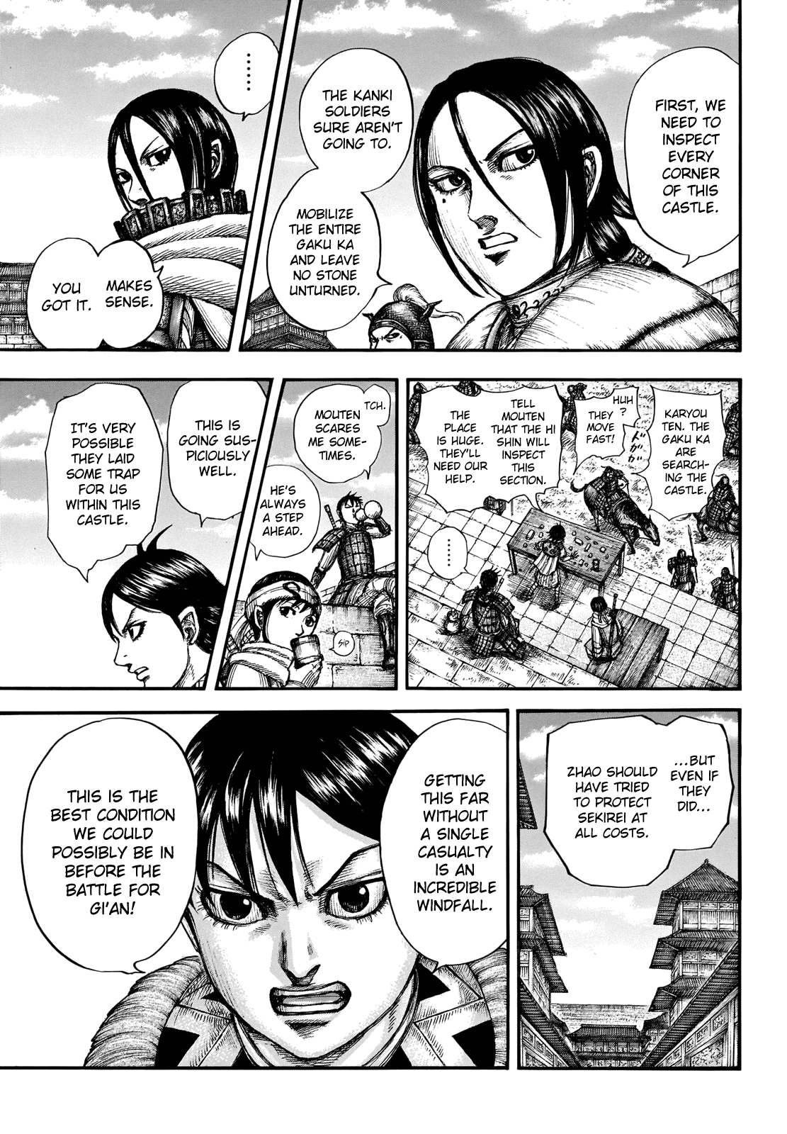 Kingdom Chapter 713 page 11 - Chapter 713: The Night Before the Decisive Battle