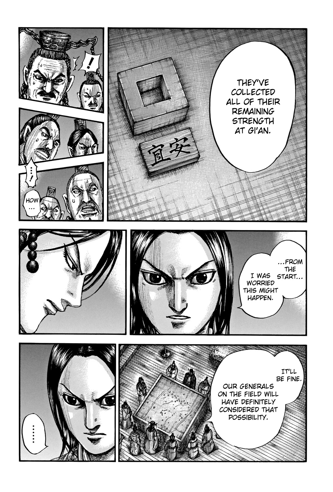 Kingdom Chapter 713 page 14 - Chapter 713: The Night Before the Decisive Battle