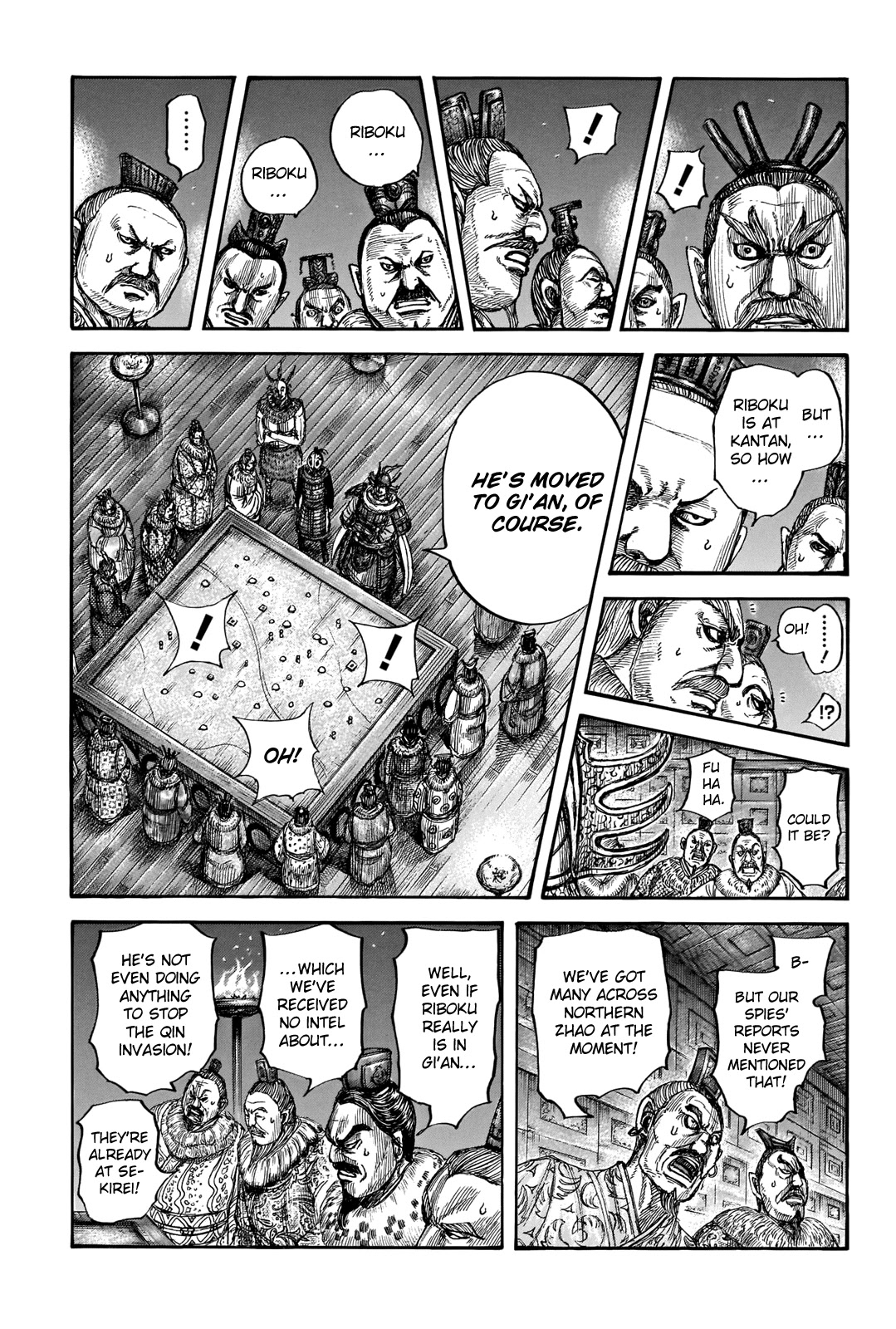 Kingdom Chapter 713 page 19 - Chapter 713: The Night Before the Decisive Battle